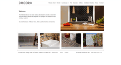 Desktop Screenshot of decor8tiles.com
